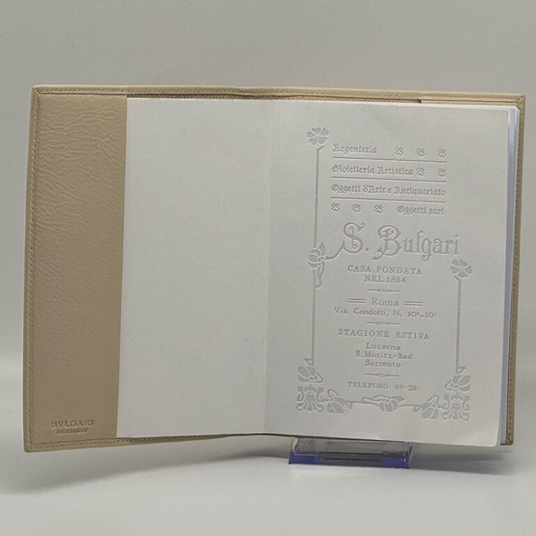 Pre Owned Bvlgari Notebook (Unused)