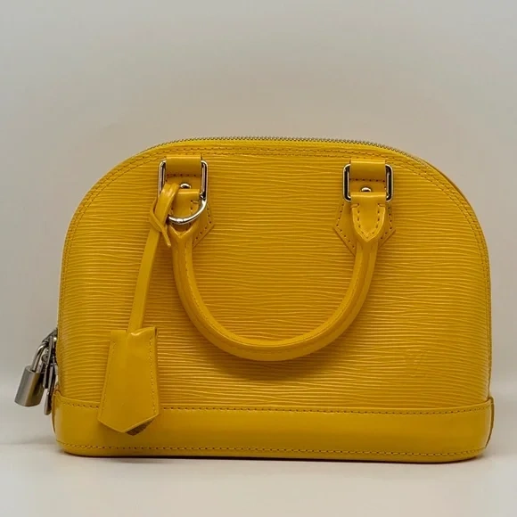 Pre Owned Louis Vuitton Alma BB Epi Leather