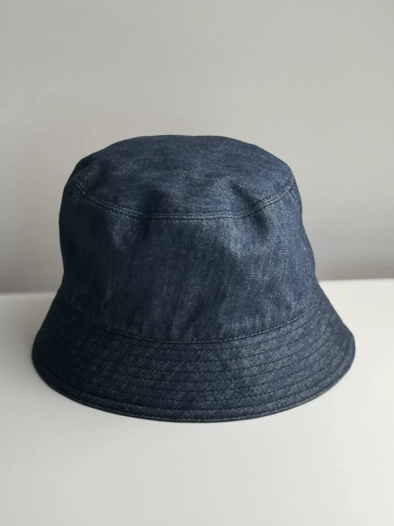 Pre Owned Prada Denim Bucket Hat (Small)