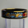 Pre Owned Hermes Gold Black Red GP Cloisonne
