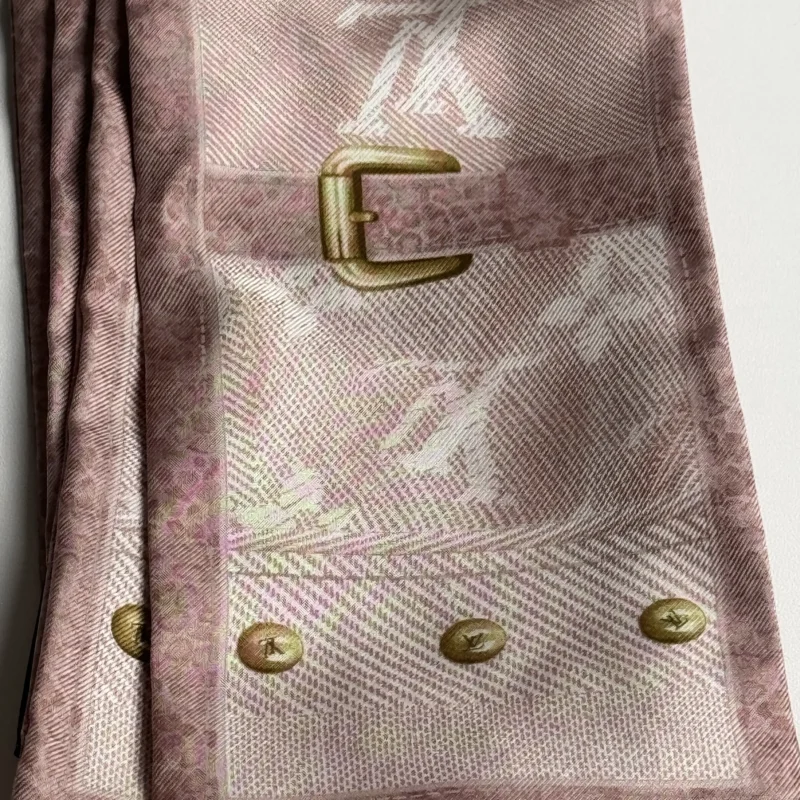 Pre Owned Louis Vuitton Monogram New Denim Bandeau Cherry