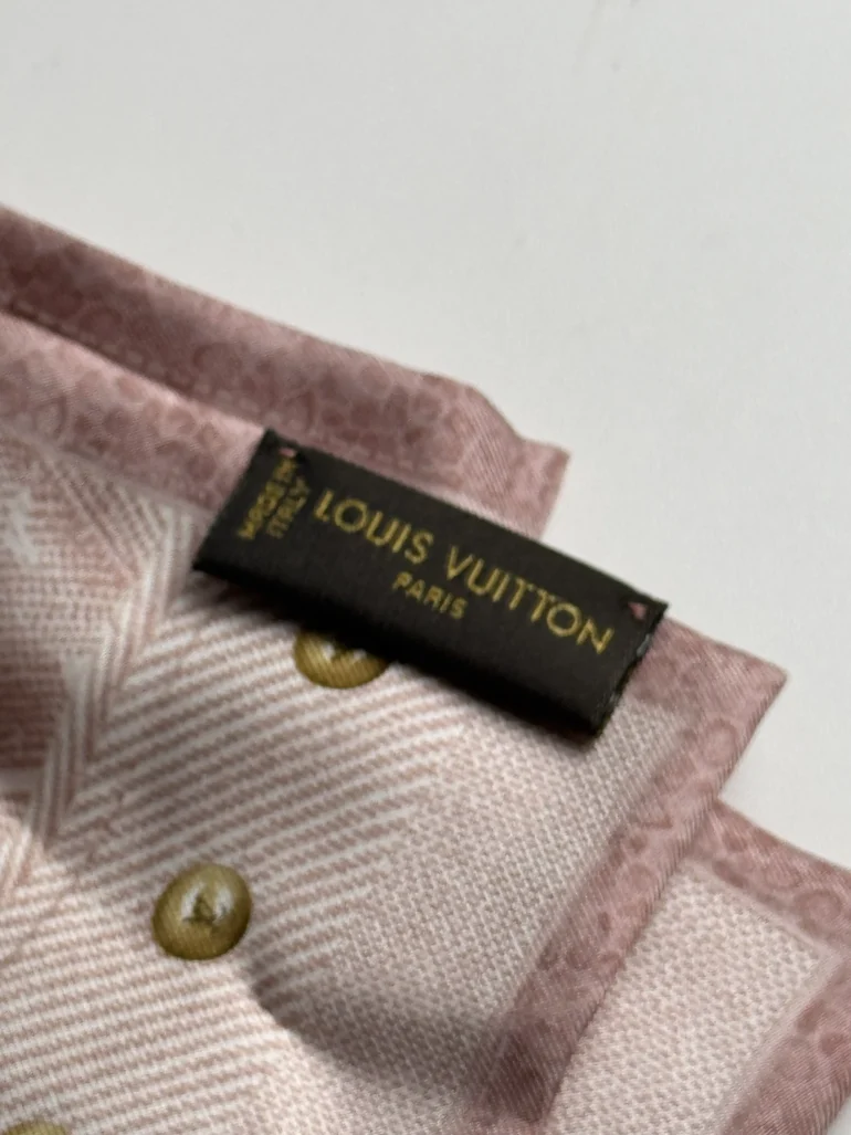Pre Owned Louis Vuitton Monogram New Denim Bandeau Cherry