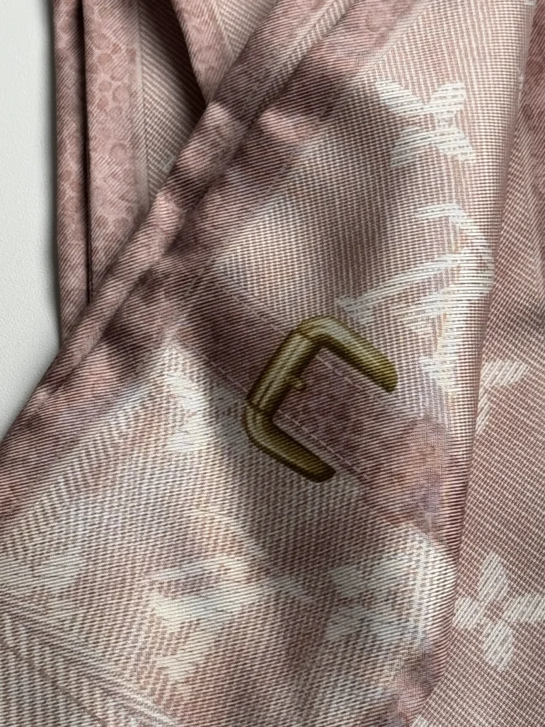 Pre Owned Louis Vuitton Monogram New Denim Bandeau Cherry