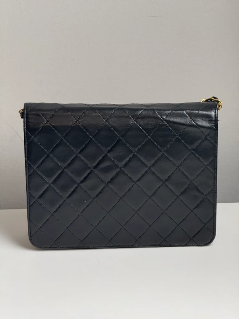 Pre Owned CHANEL Vintage Single Flap Shoulder Bag