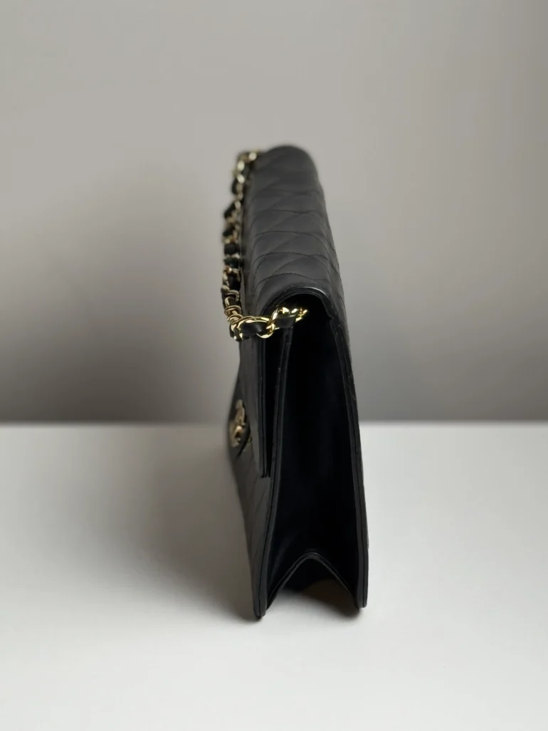 Pre Owned CHANEL Vintage Single Flap Shoulder Bag