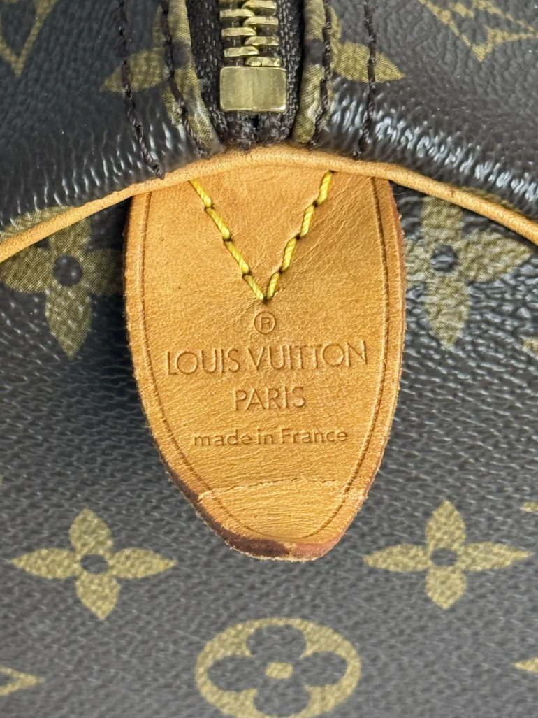 Pre Owned Louis Vuitton Speedy 30 Monogram Top Handle Bag