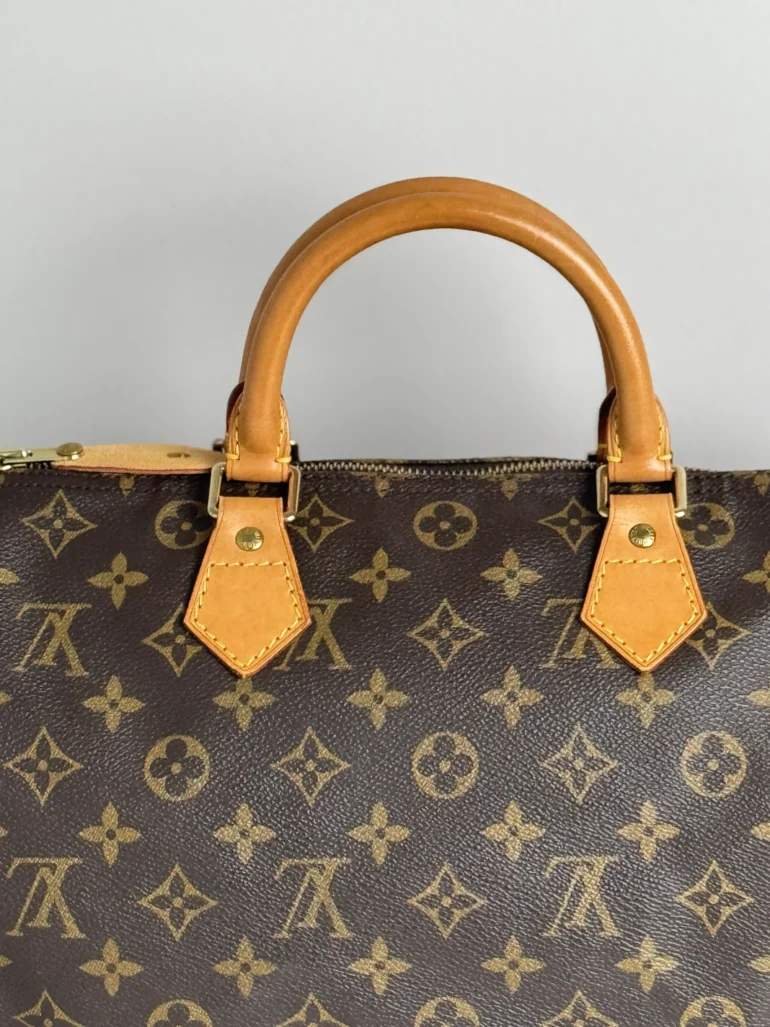 Pre Owned Louis Vuitton Speedy 30 Monogram Top Handle Bag