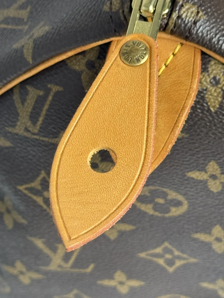 Pre Owned Louis Vuitton Speedy 30 Monogram Top Handle Bag