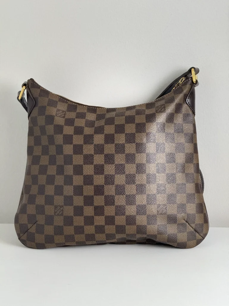 Pre Owned Louis Vuitton Damier Ebene Bloomsbury PM Crossbody Bag
