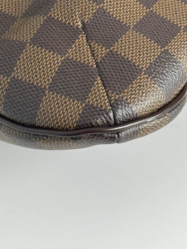 Pre Owned Louis Vuitton Damier Ebene Bloomsbury PM Crossbody Bag