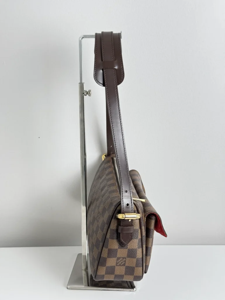 Pre-Owned Louis Vuitton Damier Ebene Ravello GM Shoulder Bag