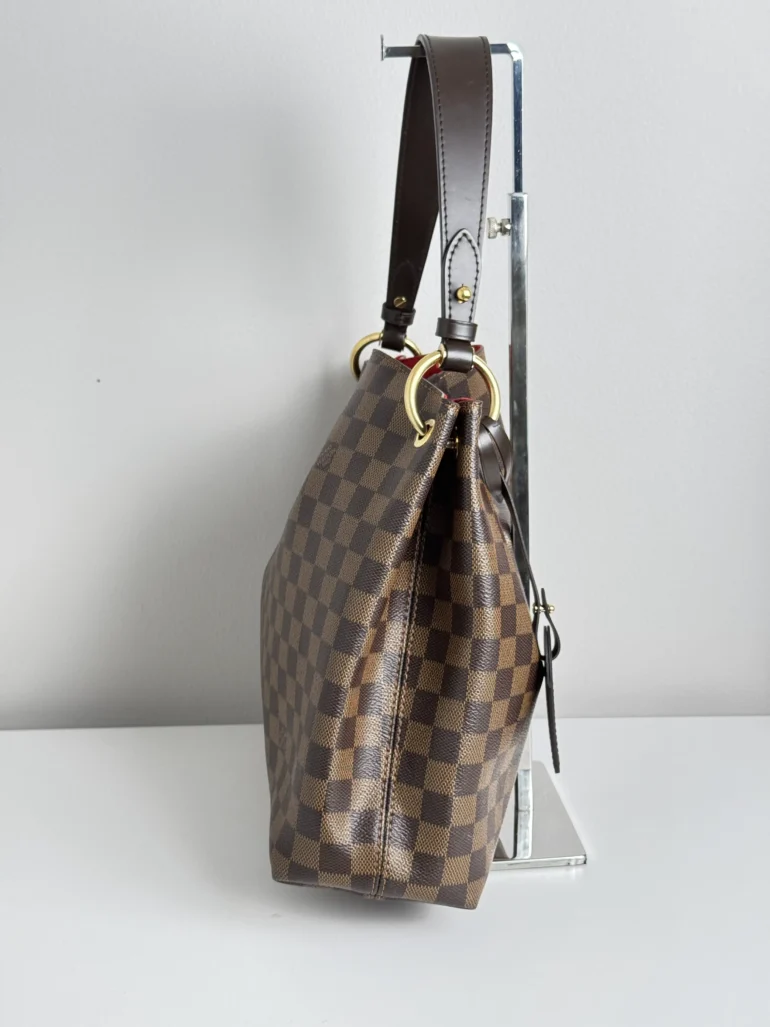 Pre Owned Louis Vuitton Damier Ebene Graceful MM