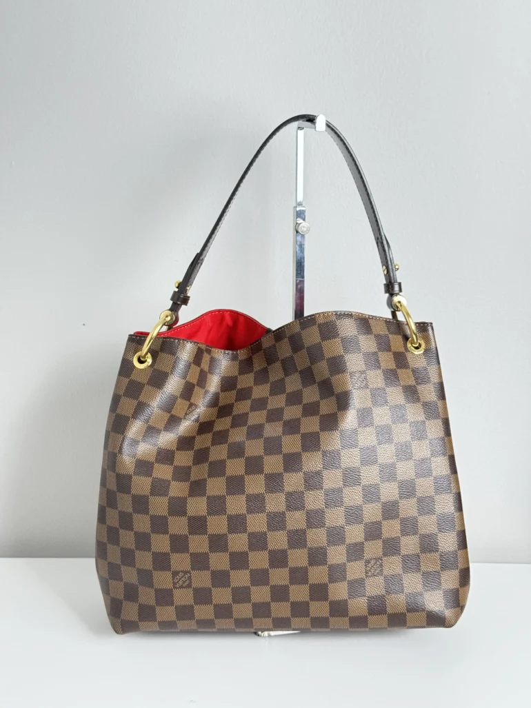 Pre Owned Louis Vuitton Damier Ebene Graceful MM