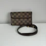 Pre Owned Louis Vuitton Damier Ebene Pochette Florentine Small 41 inches