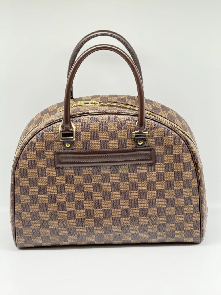 Pre Owned Louis Vuitton Nolita Damier Ebene Top Handle Bag
