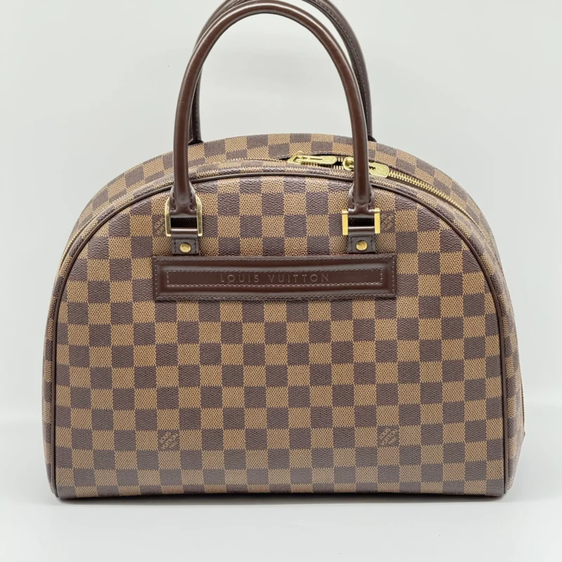 Pre Owned Louis Vuitton Nolita Damier Ebene Top Handle Bag