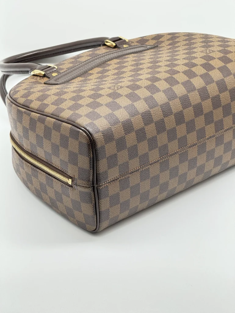 Pre Owned Louis Vuitton Nolita Damier Ebene Top Handle Bag