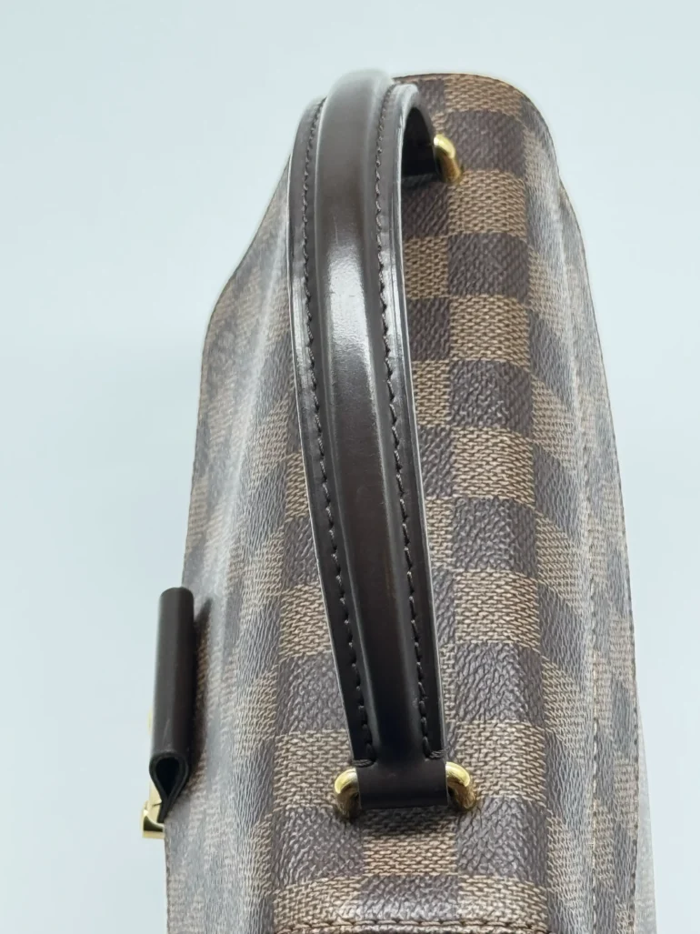 Pre Owned Louis Vuitton Pre-Owned Damier Ebene Croisette Bag with Strap