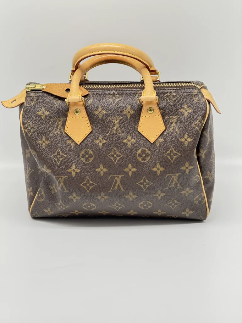 Pre Owned Louis Vuitton Speedy 25 Monogram Top Handle Bag