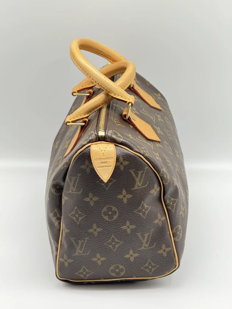 Pre Owned Louis Vuitton Speedy 25 Monogram Top Handle Bag