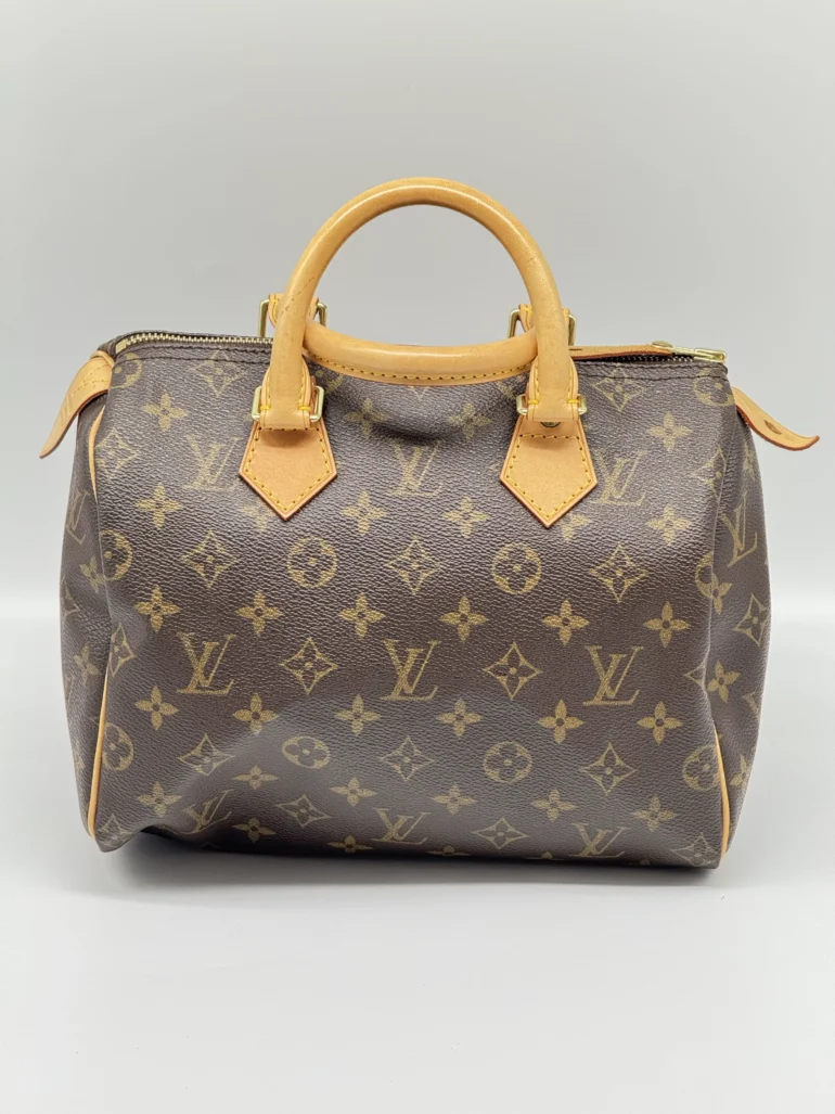 Pre Owned Louis Vuitton Speedy 25 Monogram Top Handle Bag