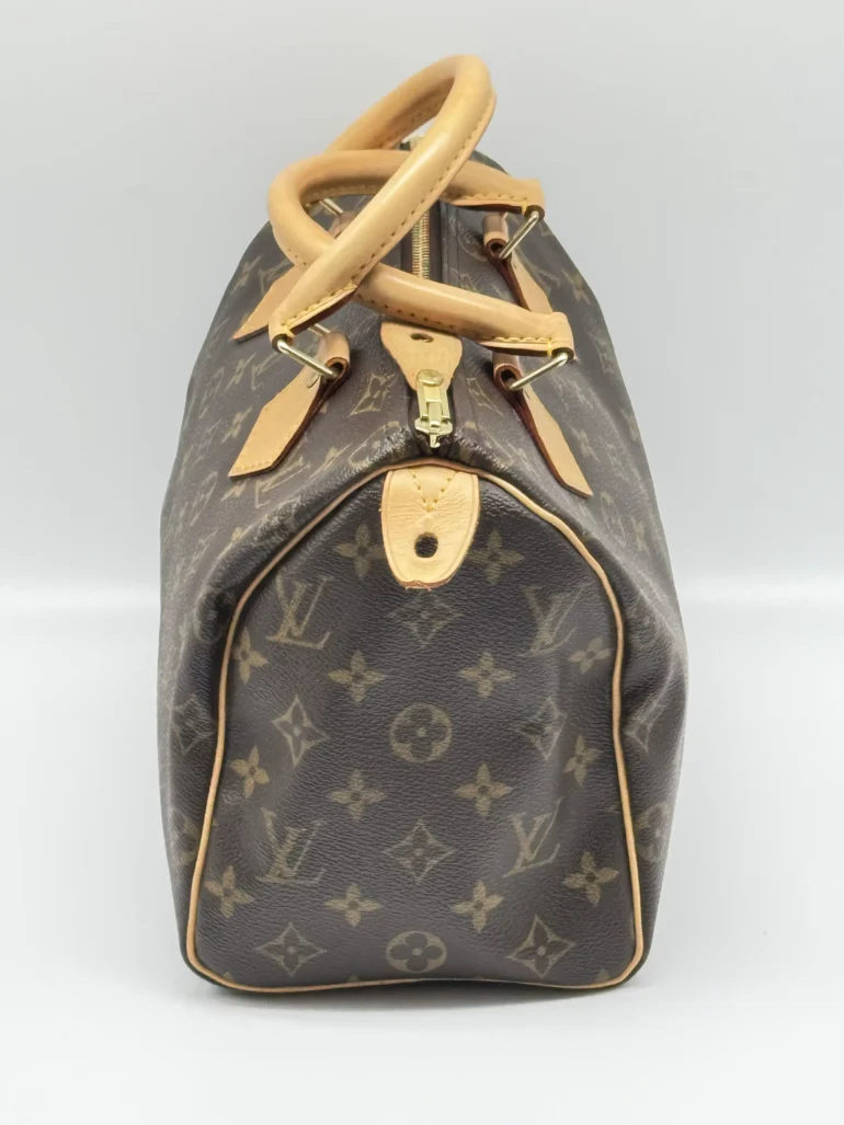 Pre Owned Louis Vuitton Speedy 25 Monogram Top Handle Bag