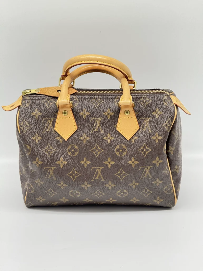 Pre Owned Louis Vuitton Speedy 25 Monogram Top Handle Bag