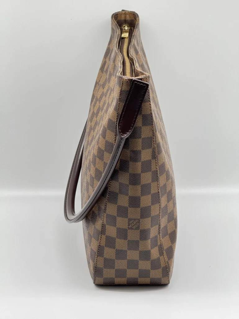 Pre Owned Louis Vuitton Looping GM Damier Ebene Shoulder Bag