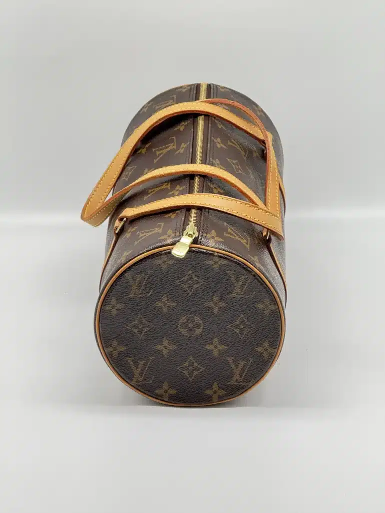 Pre Owned Louis Vuitton Papillion Monogram Top Handle Bag