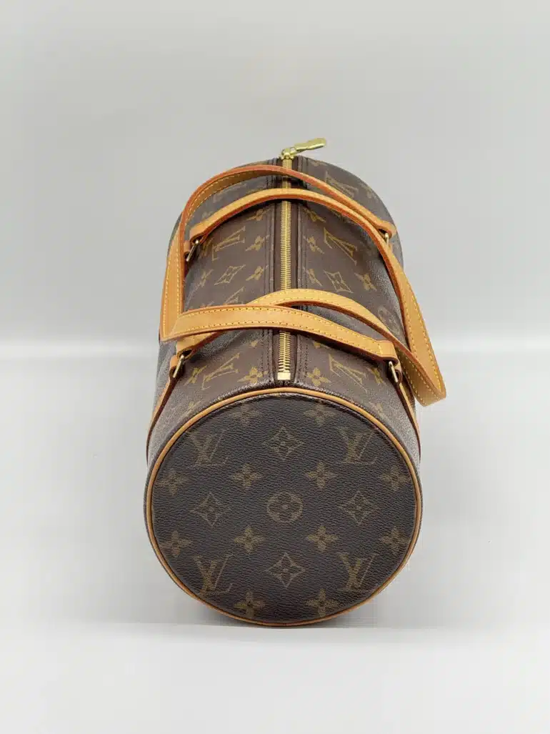 Pre Owned Louis Vuitton Papillion Monogram Top Handle Bag