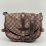 Pre Owned Louis Vuitton Saumur 30 Damier Ebene Crossbody Bag