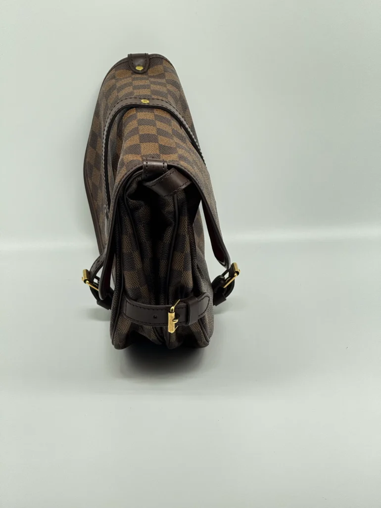 Pre Owned Louis Vuitton Saumur 30 Damier Ebene Crossbody Bag