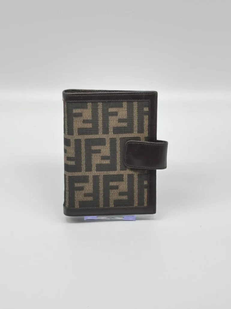 Pre Owned Fendi Zucca Agenda PM
