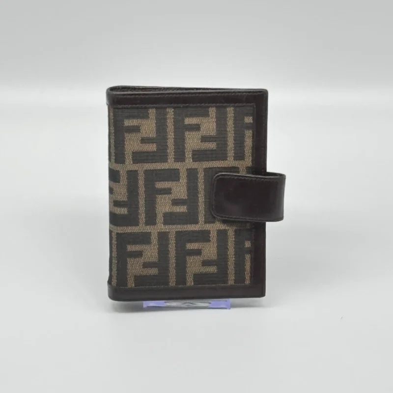 Pre Owned Fendi Zucca Agenda PM