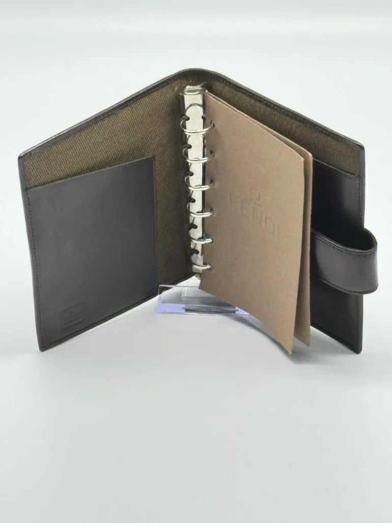 Pre Owned Fendi Zucca Agenda PM