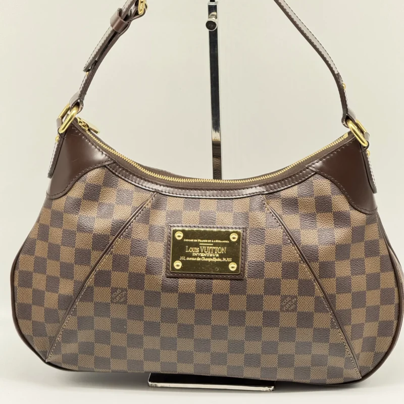 Pre OwnedTLouis Vuitton hames MM Damier Ebene Canvas