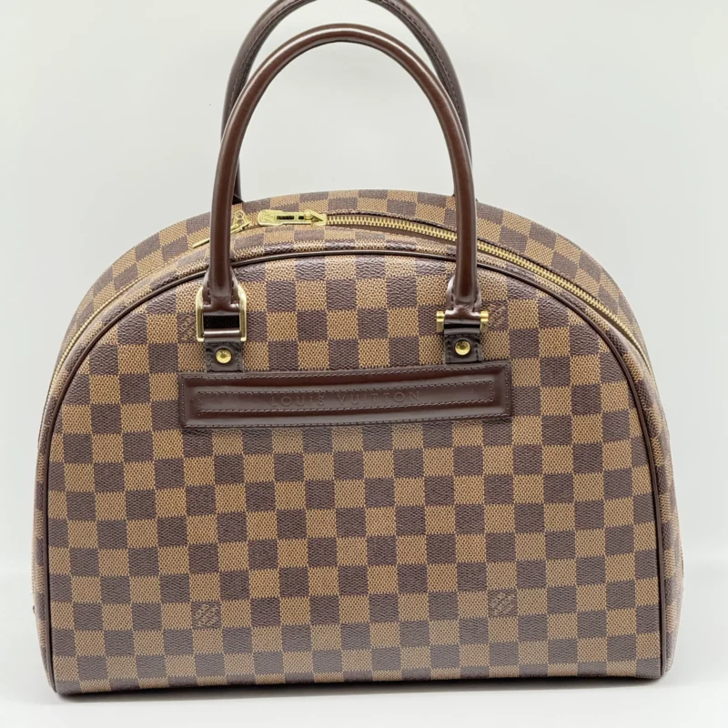 Pre Owned Louis Vuitton Nolita Damier Ebene Top Handle Bag