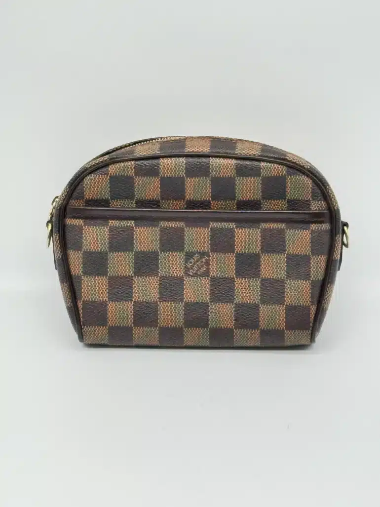 Pre Owned Louis Vuitton Damier Ebene Pochette Ipanema Crossbody
