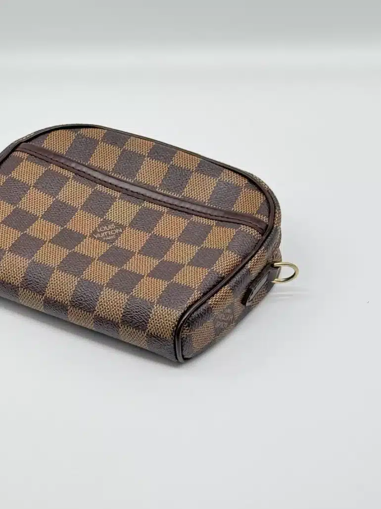 Pre Owned Louis Vuitton Damier Ebene Pochette Ipanema Crossbody