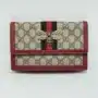 Pre Owned GUCCI GG Supreme Queen Margaret Wallet on Chain