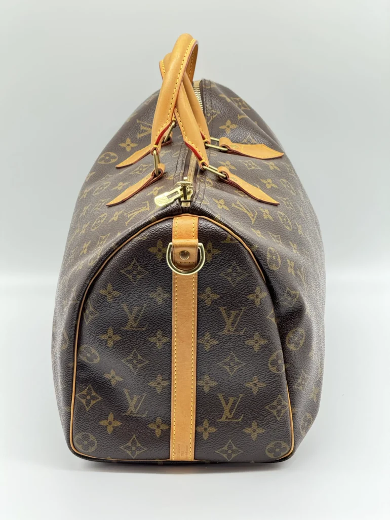 Pre Owned Louis Vuitton Speedy 35 Bandolier Monogram Crossbody