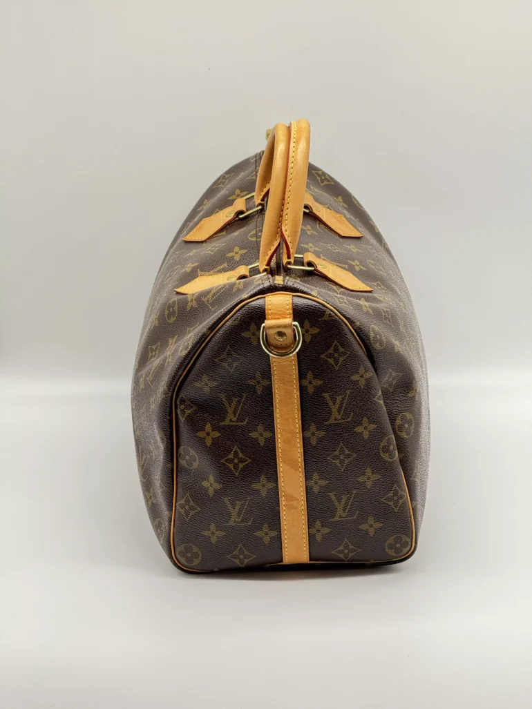 Pre Owned Louis Vuitton Speedy 35 Bandolier Monogram Crossbody