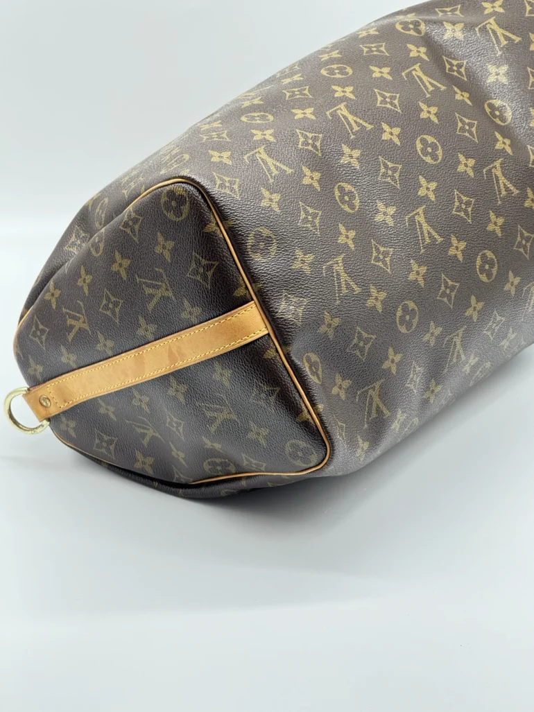 Pre Owned Louis Vuitton Speedy 35 Bandolier Monogram Crossbody