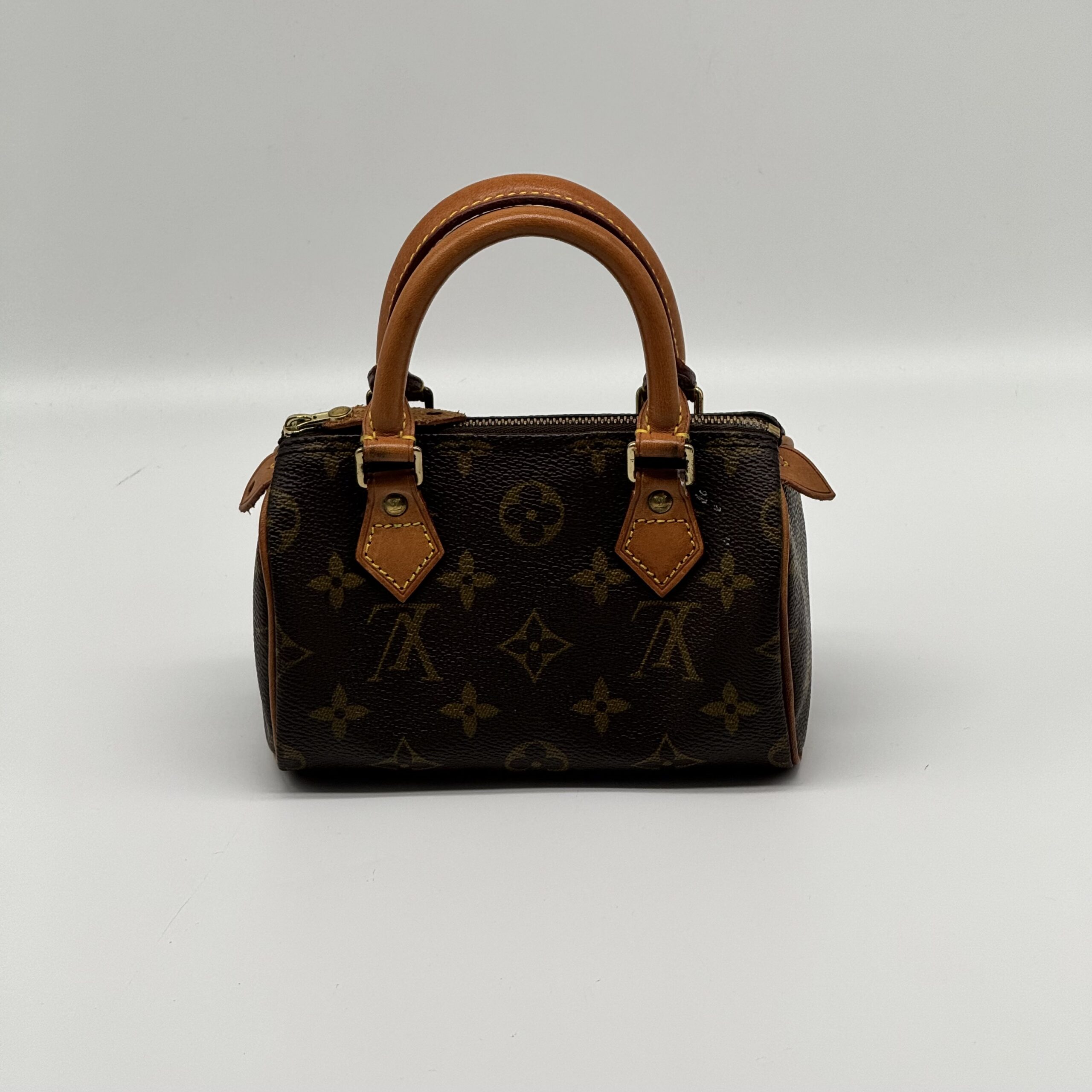 Pre Owned LOUIS VUITTON Monogram Speedy Mini (HL)