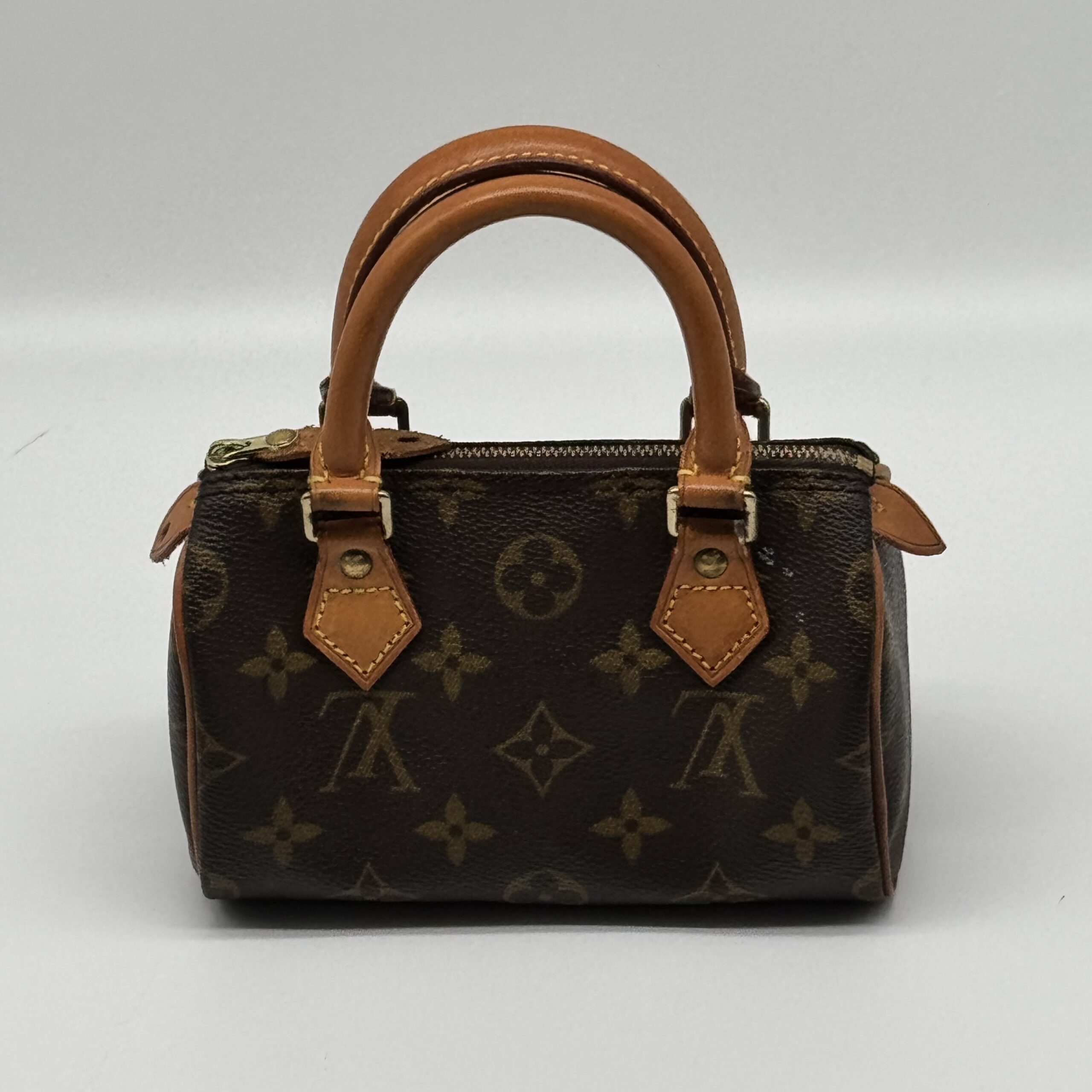 Pre Owned LOUIS VUITTON Monogram Speedy Mini (HL)