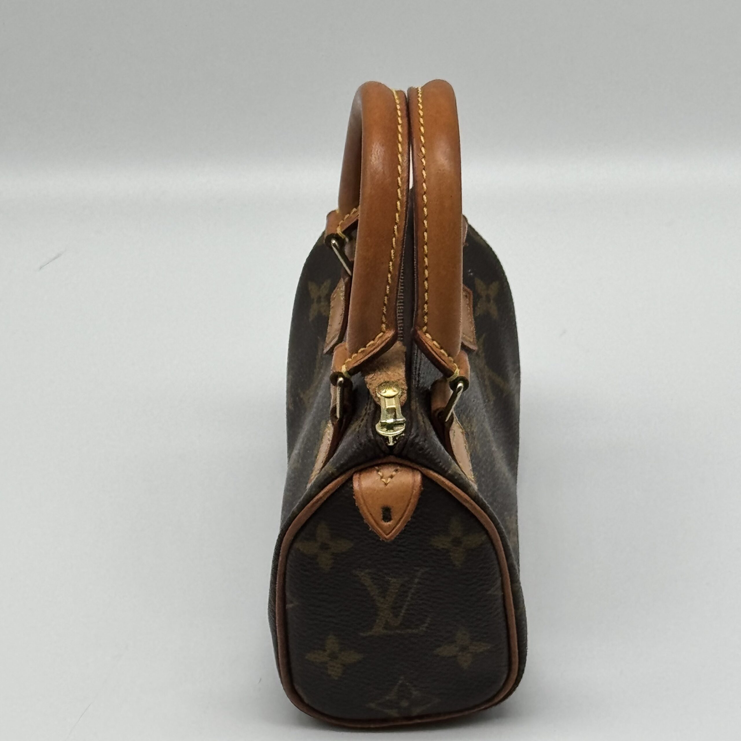 Pre Owned LOUIS VUITTON Monogram Speedy Mini (HL)