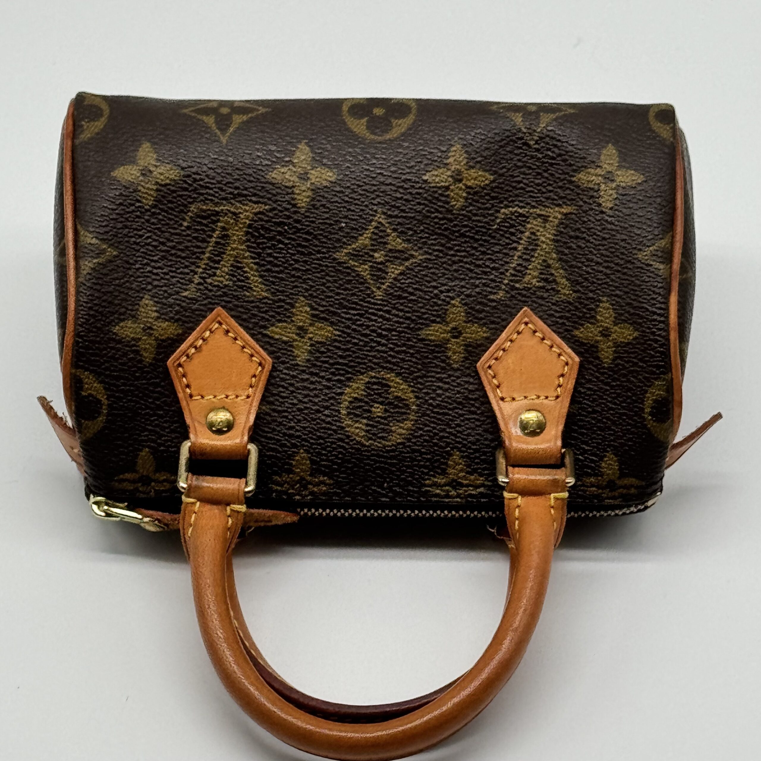 Pre Owned LOUIS VUITTON Monogram Speedy Mini (HL)