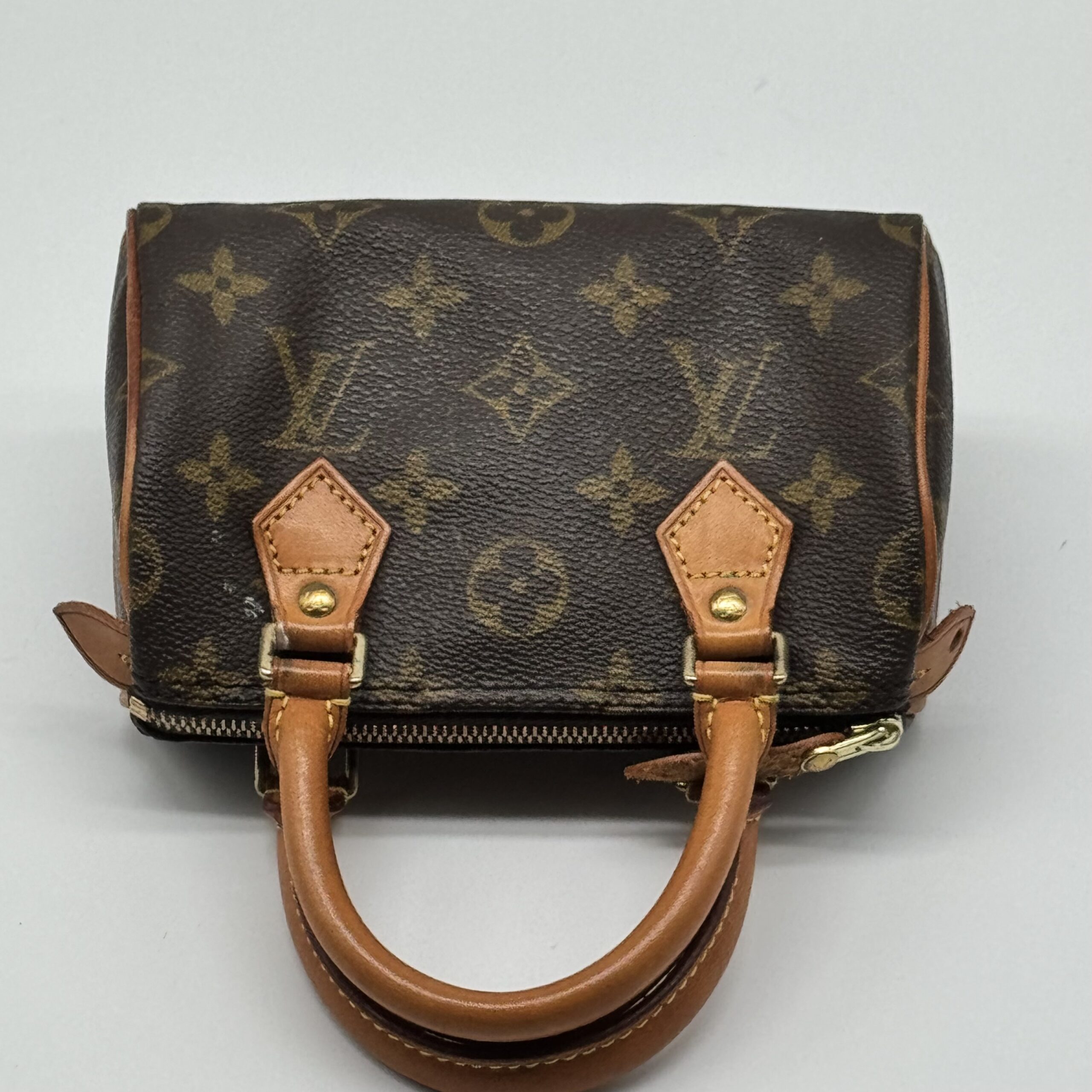 Pre Owned LOUIS VUITTON Monogram Speedy Mini (HL)