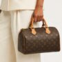 Pre Owned LOUIS VUITTON Speedy 25 Monogram Top Handle Bag