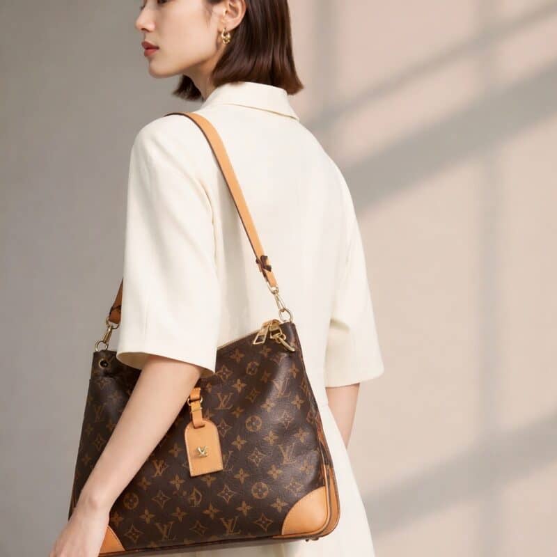 Pre Owned LOUIS VUITTON Odeon MM Shoulder Bag